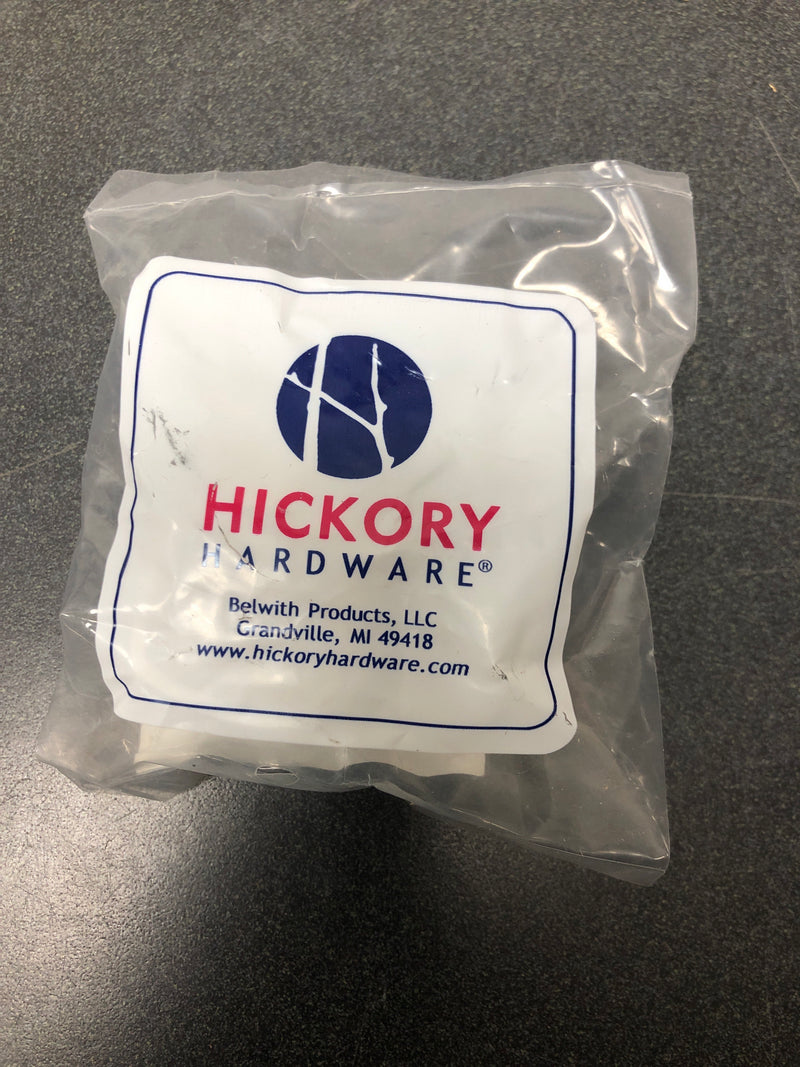 Hickory Hardware P3181-CH Euro Contemporary 1-1/4 Inch Square Cabinet Knob - Chrome