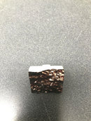 Belwith Keeler B077512-SN Sandrine 1-3/8" Rustic Raw Textured Square Cabinet Knob / Drawer Knob - Satin Nickel