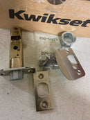 Kwikset Trafford Interior Privacy Door Handle with Lock, Door Lever for Bathroom and Bedroom, Satin Nickel Reversible Keyless Push Button Lock Door Lever, with Microban Protection