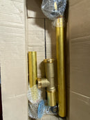 PROFLO PFWO250 Tub and Shower Waste / Overflow Drain - For tubs 18" - 24" Tall - Chrome