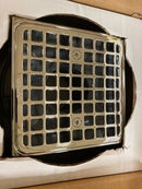 KOHLER Clearflo Square Holes Square Brass Shower Drain