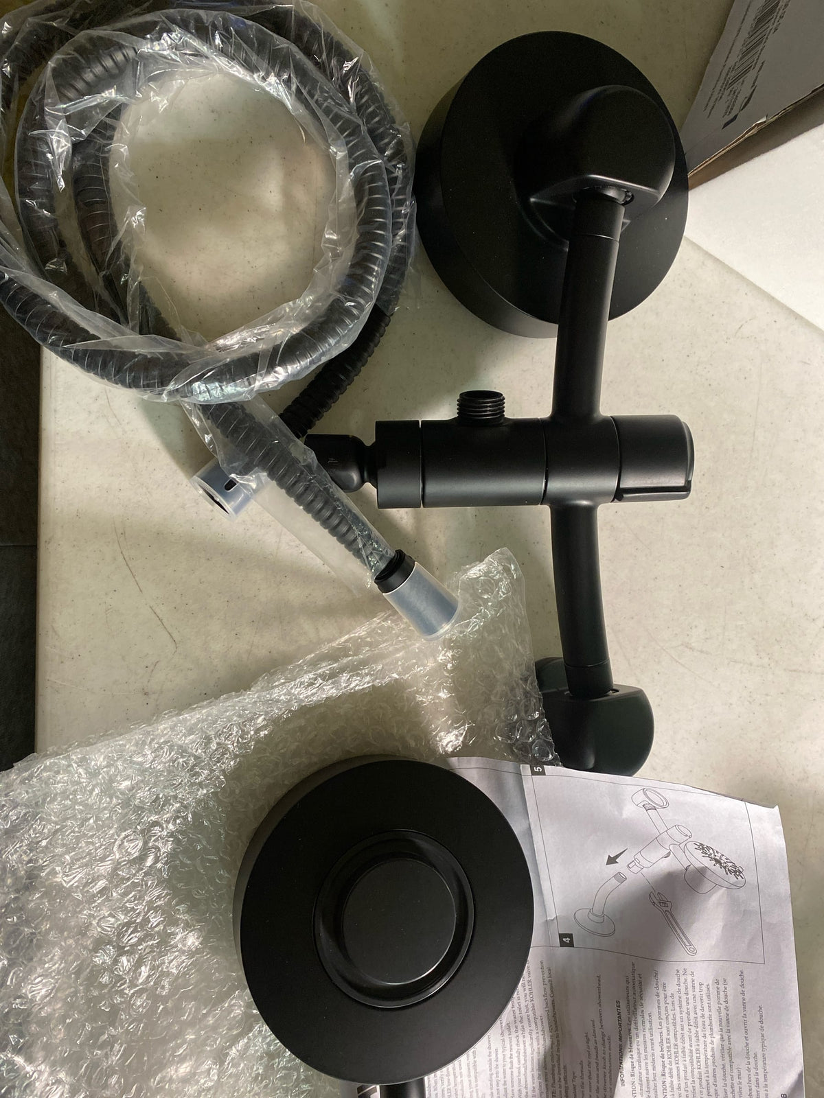 Kohler K-23219-BL Purist 2.5 GPM Multi Function Shower Head - Matte Black