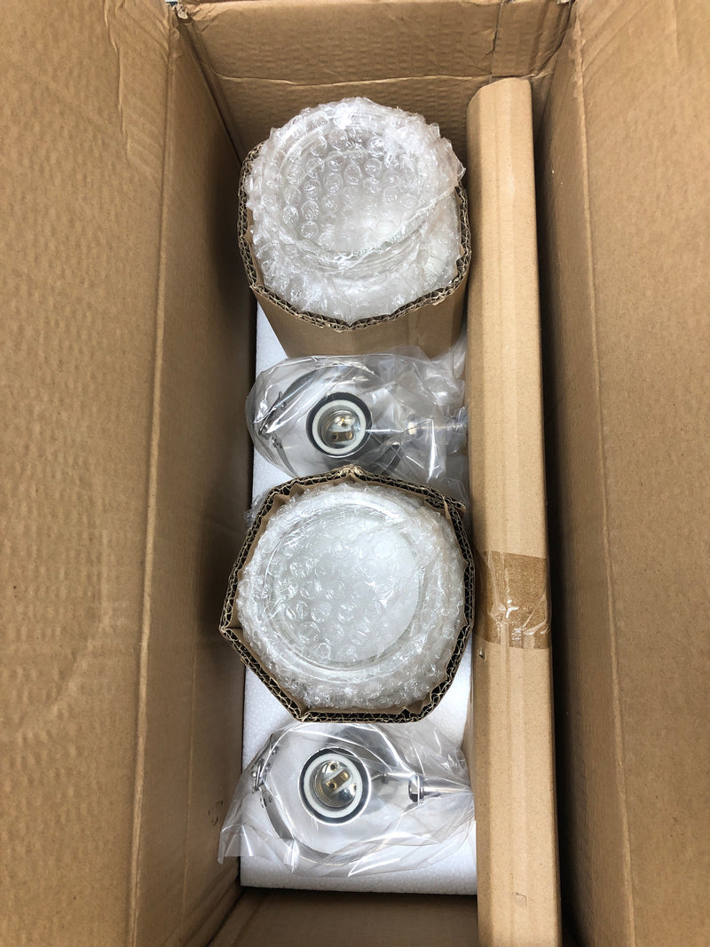 Progress Lighting P300046-009 Calhoun 2 Light 7" Wide Bathroom Vanity Light - Brushed Nickel
