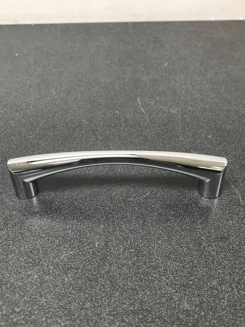 Top Knobs M1133 Hidra 5-1/16 Inch Center to Center Handle Cabinet Pull from the Nouveau III Collection - Polished Chrome