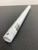 Unbranded DR512-WHF 12 in. White Flat Extension Downrod