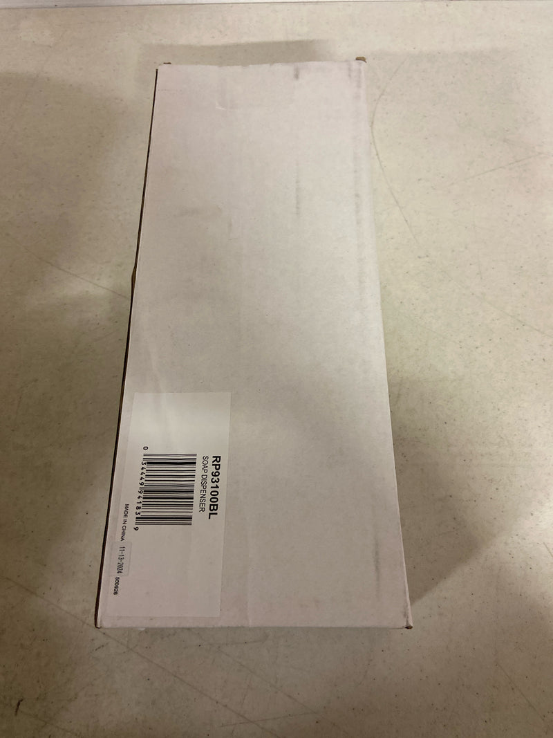 Peerless RP93100BL Xander Deck Mounted Soap Dispenser with 8 oz Capacity - Matte Black