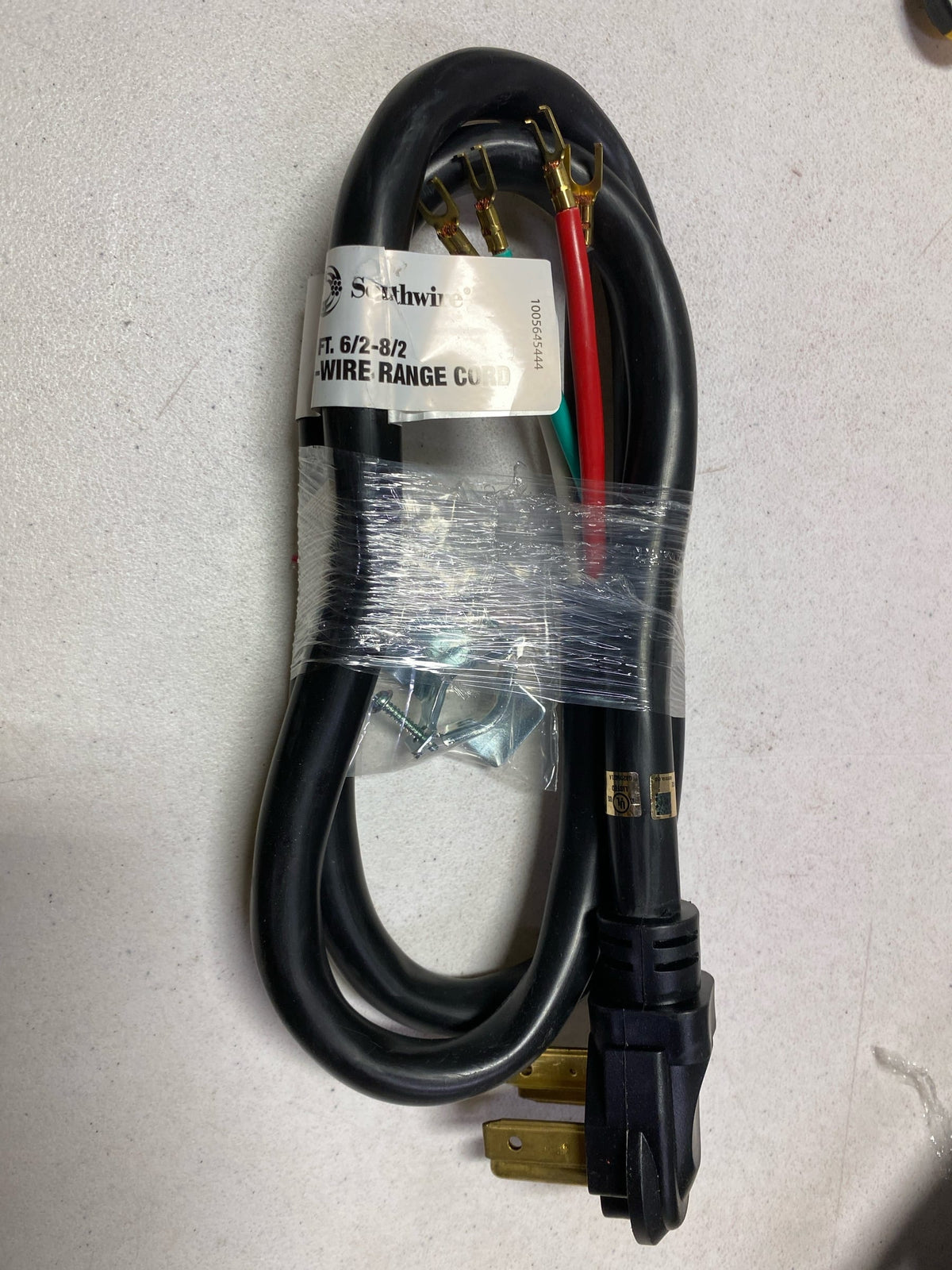 Southwire 64823001 5 ft. 6/2-8/2 4-Wire Range Cord (3-Pack)