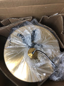 Signature Hardware 479827 Risom 3 Light 15" Wide Pendant - Brushed Gold