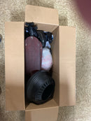 Home decorators collection SW1422MBK Merwry 52 in. Integrated LED Indoor Matte Black Ceiling Fan with Light Kit and Remote Control