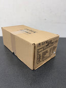 Emtek 8045US15 10 Inch Stretto Rectangular Dummy Sideplate Entry Set from the Brass Modern Collection - Satin Nickel