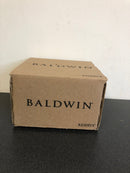 Baldwin Crystal Non-Turning One-Sided Dummy Door Lever with Square Rose