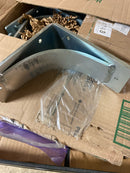 Ekena Millwork Morris Steel Bracket, Antiqued Silver 3"W x 6"D x 6"H