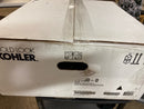Kohler K-20000-0 White Caxton Rectangle 20-1/4" Undermount Bathroom Sink with Overflow