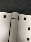 Miseno MDH4592PR 4-1/2 x 4-1/2 Spring Hinge Square Corner Door Hinge - Pair - Primed