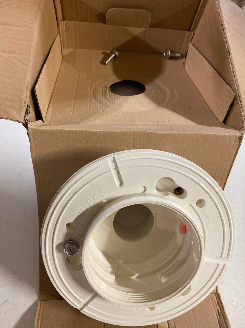 Newport Brass 278P-02 Decorative Drains PVC 4" IPS Shower Drain Body - N/A