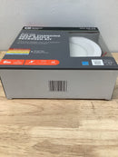 Commercial electric 91479 Slim Baffle 6 in. Adjustable CCT Canless New Construction & Remodel IC Rated Indoor/Outdoor LED Recessed Light Kit
