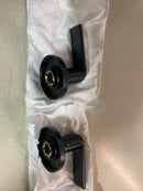 Brizo HL53111-BL Roccesco Widespread Lavatory Bent Lever Handle Kit - Matte Black