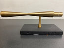 Crystorama Lighting Group TRE-221-AG-BF Trenton 19" Tall Wall Sconce with Silk Shade - Aged Brass / Black Forged