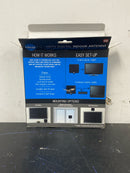 Clear TV Indoor Amplifying & Broadcasting Antenna (Stand Not Included), As Seen on TV