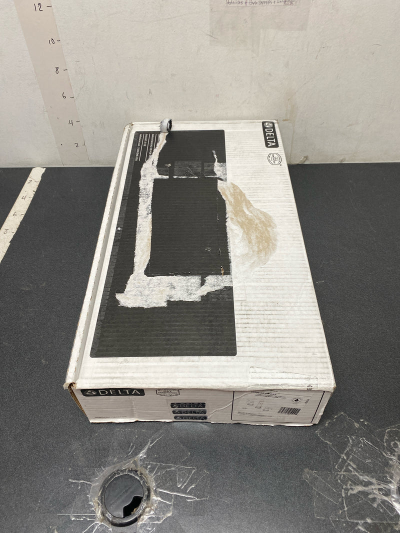 Delta 35588-CZ-PR-DST Tetra 1.2 GPM Widespread Bathroom Faucet with Lever Handles and Push Pop-up Drain Assembly - Lumicoat Champagne Bronze