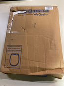 Signature Hardware 153866 Luxury Light Oak Toilet Seat Standard Hinges - Elongated Bowl - Oak/Brushed Nickel