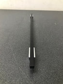 Amerock BP77825626BMB Urbanite 10-1/16 Inch Center to Center Bar Cabinet Pull - Polished Chrome / Brushed Matte Black