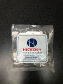 Hickory Hardware P295-SN Partial Inset Traditional Cabinet Door Hinge with Self Closing Function (Package of 2) - Satin Nickel