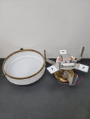 Hinkley Lighting 3641HB-LED Harper 15" Wide LED Semi-Flush Bowl Ceiling Fixture - Heritage Brass