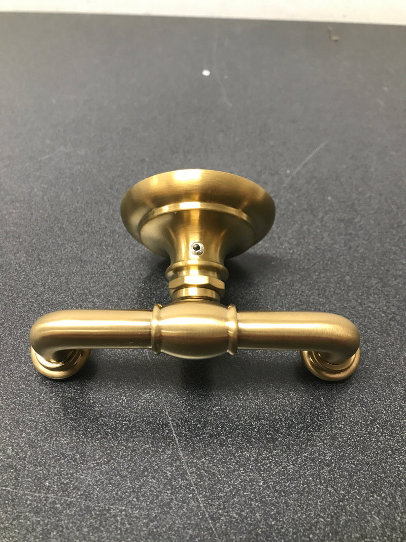 Kohler K-72572-2MB Artifacts Double Robe Hook - Vibrant Brushed Moderne Brass