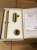 Kohler K-9033-2MB Contemporary Round P Trap 1-1/4" x 1-1/4" Bottle Trap - Vibrant Brushed Moderne Brass