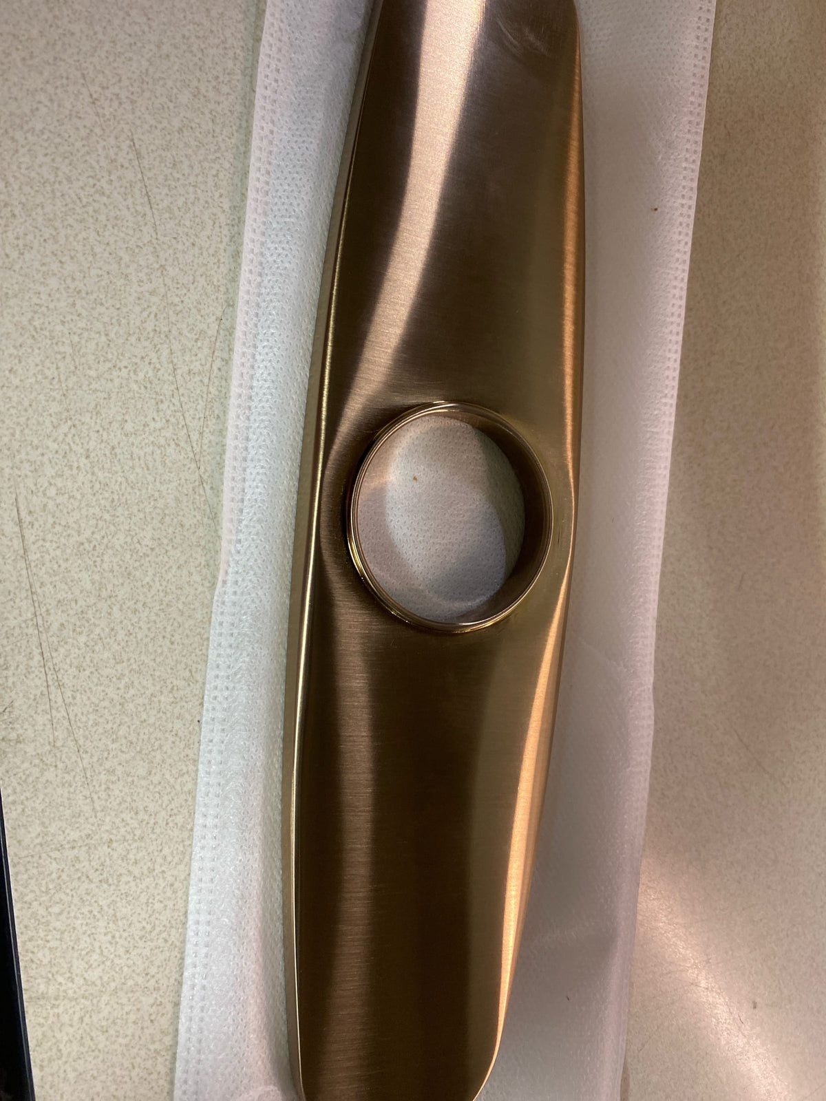 Moen 141002BG 10" Replacement Escutcheon Plate - Brushed Gold