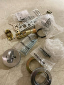 Kwikset 158RDT-26DS.STRKP Milan Single Cylinder Keyed Entry Deadbolt from the Signature Series Collection - Satin Chrome