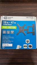 Commercial electric XD2483-S 13 in. to 47 in. Full Motion Wall Mount for TVs