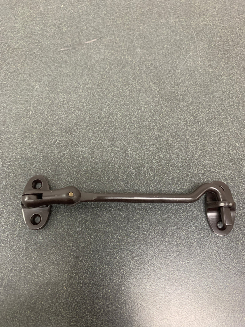 Deltana CHK4U10B 4" Swivel Cabin Door Hook with Eye - Oil Rubbed Bronze