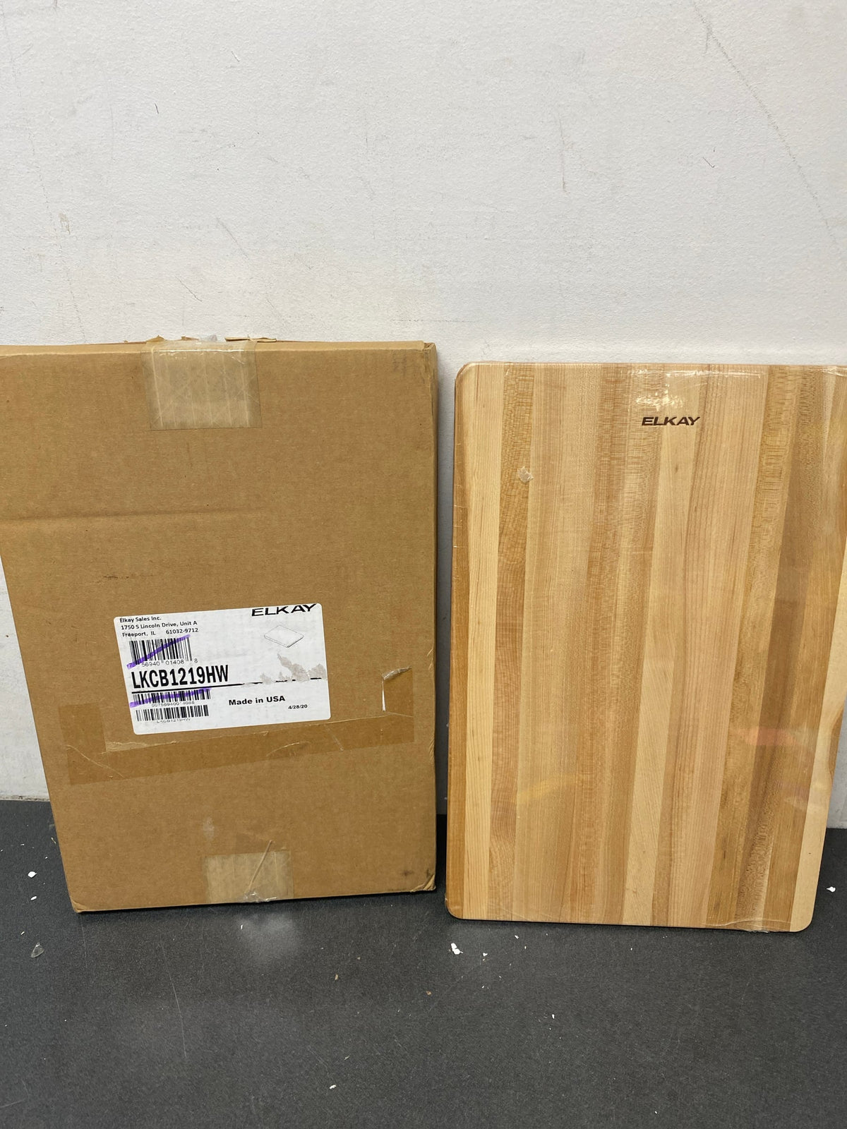 Elkay LKCB1219HW Quartz Luxe Wood 18-1/4" x 12" Cutting Board - Wood