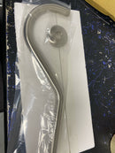 Signature Hardware 215223 Victorian 17" Wall Mounted Shower Arm and Flange - Brushed Nickel