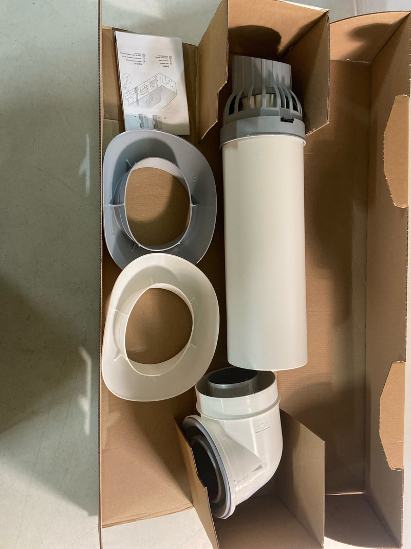 Rinnai 223181 11-1/2” Universal Non-Condensing Plastic Horizontal Termination Kit - N/A