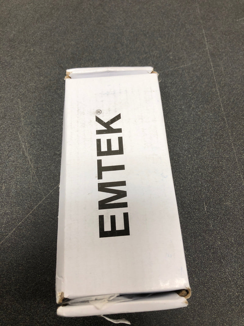 Emtek 94013US19 3-1/2" x 3-1/2" Plated Steel Heavy Duty Square Corner Ball Bearing Hinges - Pair - Flat Black