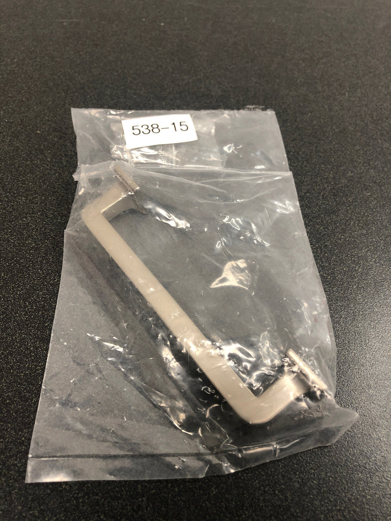 Schaub and Company 538-15 Menlo Park 4" Center to Center Cabinet Handle Cabinet Pull with Rounded Corners - Satin Nickel