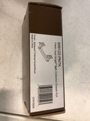 Brizo 699122-PNTK Frank Lloyd Wright 4" Center to Center Drawer Pull - Brilliance Polished Nickel / Teak Wood