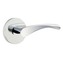 Emtek 510TRTUS26 Triton Brass Modern Passage Leverset - Polished Chrome