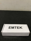 Emtek 91034US4 4" x 4" Plain Bearing 5/8" Radius Corners Mortise Hinge - Pair - Satin Brass