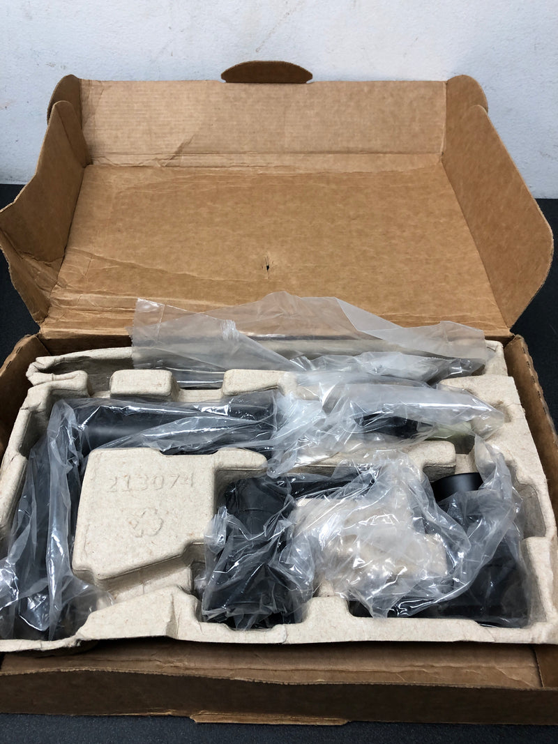 Moen T6708BL Genta LX 8 in. Widespread Double Handle Bathroom Faucet in Matte Black