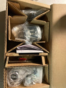 Baldwin PVROUCRR260 Round Privacy Door Knob Set with Modern Round Rosette from Reserve Collection - Polished Chrome