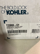 Kohler T23888-CP Components 1.2 GPM Wall-Mount Bathroom Sink Faucet Spout in Polished Chrome