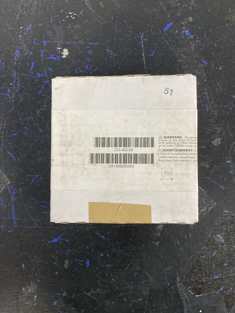 Newport Brass 233-405/26, Chrome