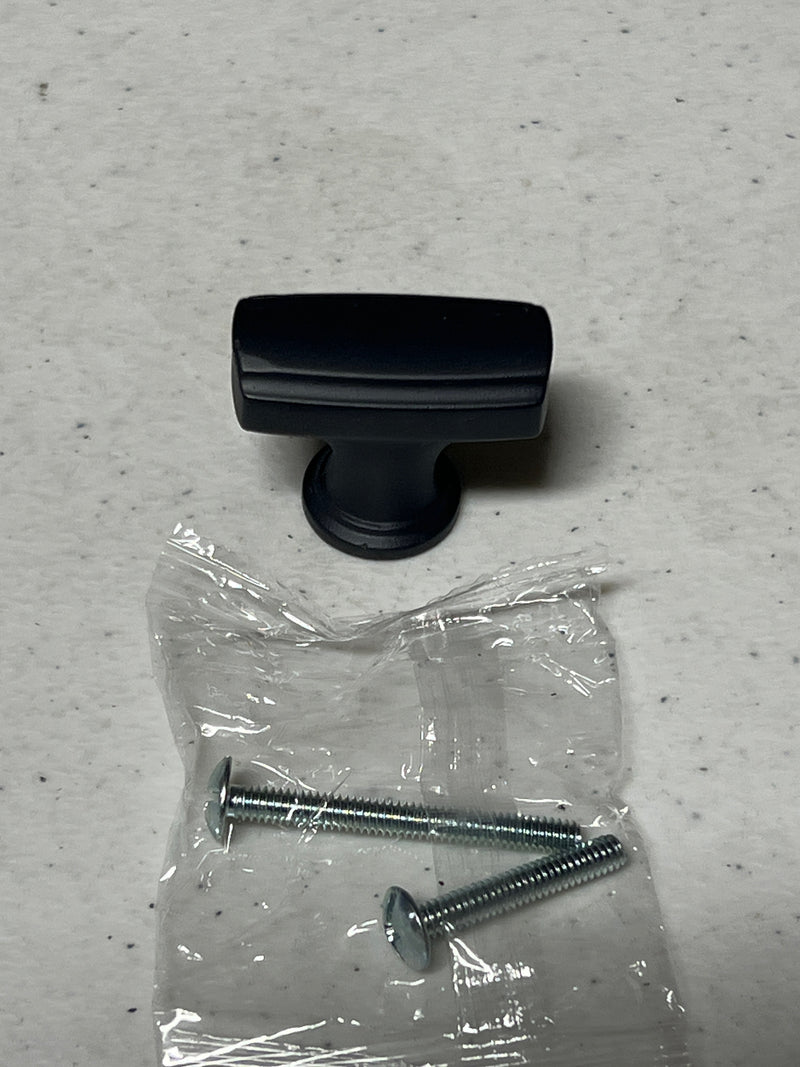 Amerock BP55311BBR Highland Ridge 11/16 Inch Bar Cabinet Knob - Black Bronze