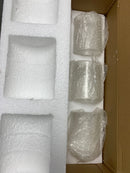 Bellevue GBF13025BN Lydia 3 Light 23" Wide Bathroom Vanity Light with Seeded Glass Shades - Brushed Nickel