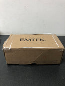 Emtek 5110ROUUS10B Round Knobset Passage Door Knob Set with Square Rose - Oil Rubbed Bronze