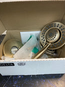 Delta T17435-CZ-I Saylor Monitor 17 Series Dual Function Pressure Balanced Tub and Shower with Integrated Volume Control and 2-in-1 In2ition Showerhead- Less Rough-In Valve - Champagne Bronze